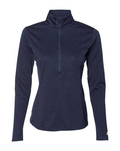 Russell Athletic Women's Striated Quarter-Zip Pullover - Russell Athletic QZ7EAX