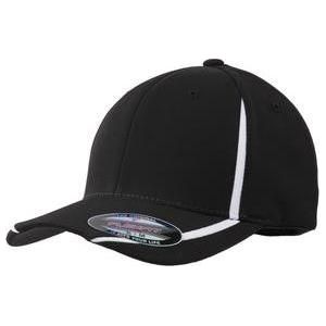 Flexfit Performance Colorblock Cap DRI-EQUIP Black / White XS