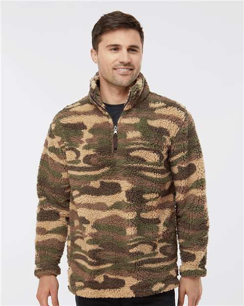 Boxercraft Unisex Sherpa Fleece Quarter-Zip Pullover - Boxercraft Q10