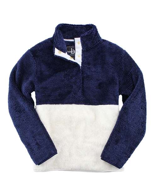 Boxercraft Unisex Fuzzy Half-Snap Fleece Pullover - Boxercraft FZ01