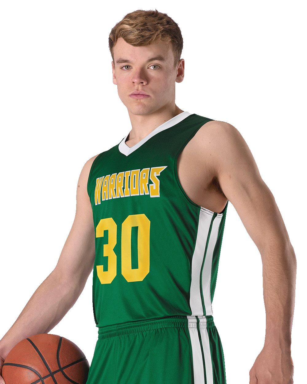 Alleson Athletic Men's Single Ply Basketball Jersey - Alleson Athletic 538J