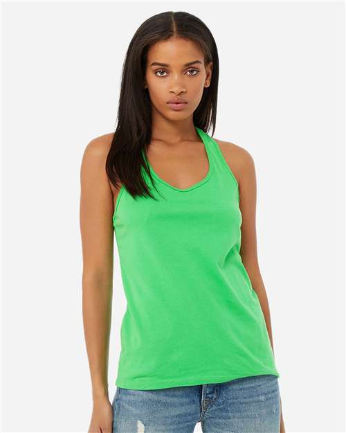 Bella + Canvas 6008 Women's Jersey Racerback Tank