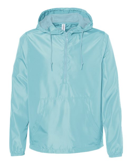 Independent Trading Co. Unisex Lightweight Quarter-Zip Windbreaker Pullover Jacket - Independent Trading Co. EXP54LWP