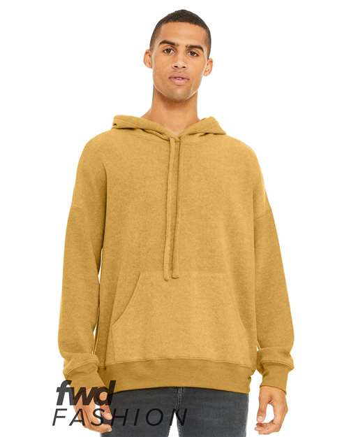 BELLA + CANVAS Unisex FWD Fashion Sueded Fleece Hoodie Sweatshirt - BELLA + CANVAS 3329