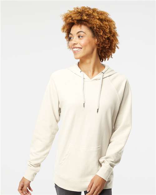 Independent Trading Co. Unisex Icon Lightweight Loopback Terry Hooded Sweatshirt - Independent Trading Co. SS1000