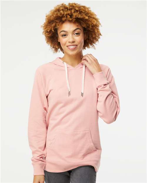 Independent Trading Co. Unisex Icon Lightweight Loopback Terry Hooded Sweatshirt - Independent Trading Co. SS1000