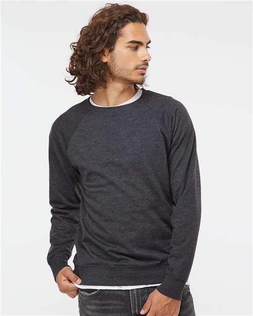 Independent Trading Co. Unisex Icon Lightweight Loopback Terry Crewneck Sweatshirt - Independent Trading Co. SS1000C