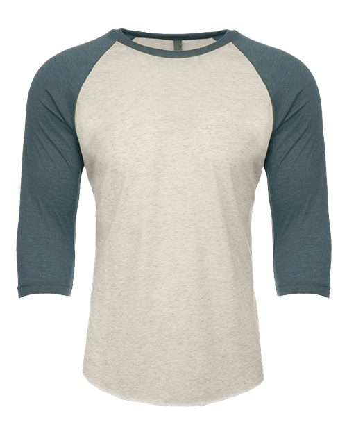 Next Level Unisex CVC Three-Quarter Sleeve Raglan T-Shirt - Next Level 6251