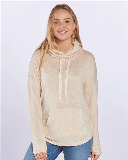 Boxercraft Women's Cuddle Cowlneck Pullover - Boxercraft L12