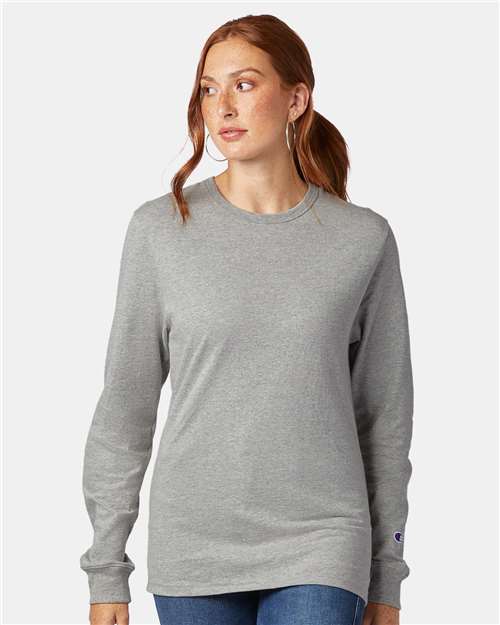 Champion T453 Unisex Heritage Jersey Long Sleeve T-Shirt