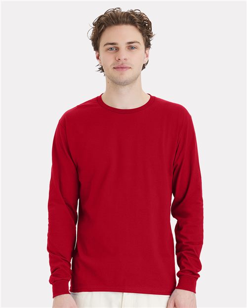 Hanes Essential-T Long Sleeve T-Shirt - Hanes 5286