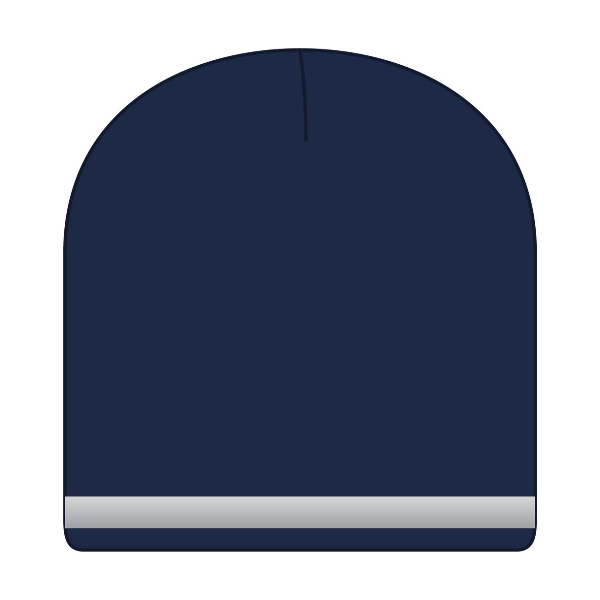 OTTO CAP 9" Classic Knit Beanie w/ Reflective Stripe OTTO 91-1237