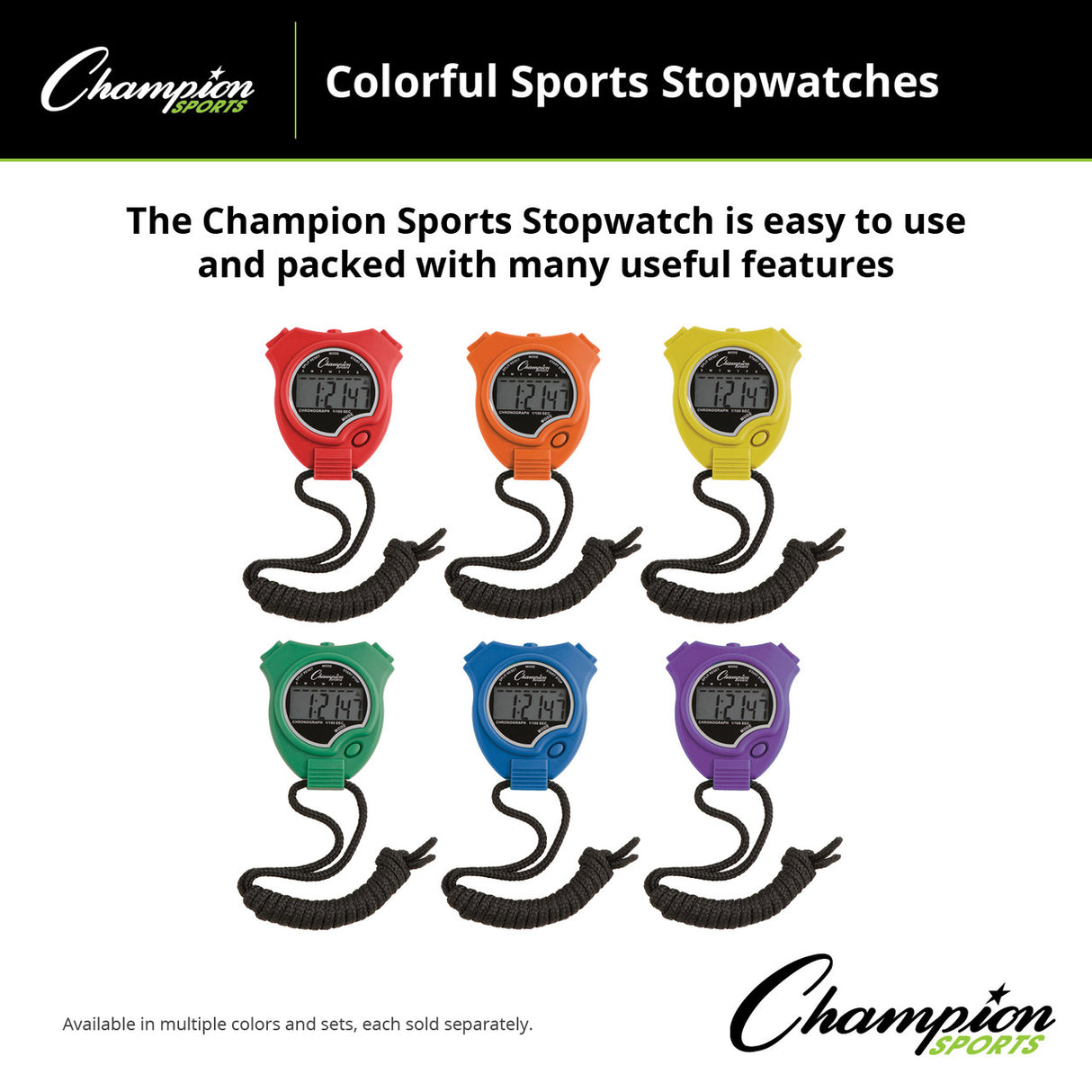STOPWATCH BLACK