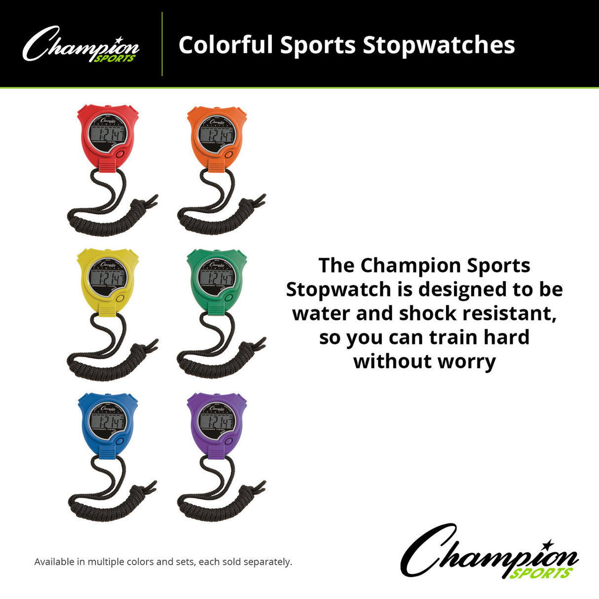 STOPWATCH BLACK