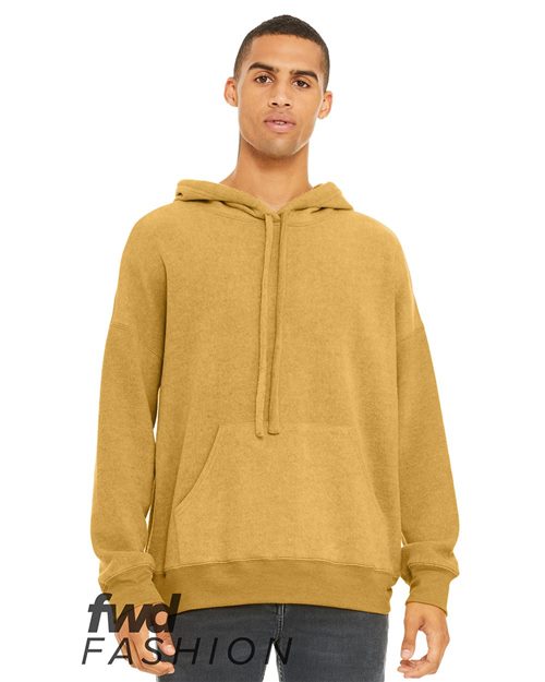 BELLA + CANVAS Unisex FWD Fashion Sueded Fleece Hoodie Sweatshirt - BELLA + CANVAS 3329