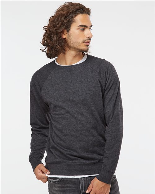 Independent Trading Co. Unisex Icon Lightweight Loopback Terry Crewneck Sweatshirt - Independent Trading Co. SS1000C