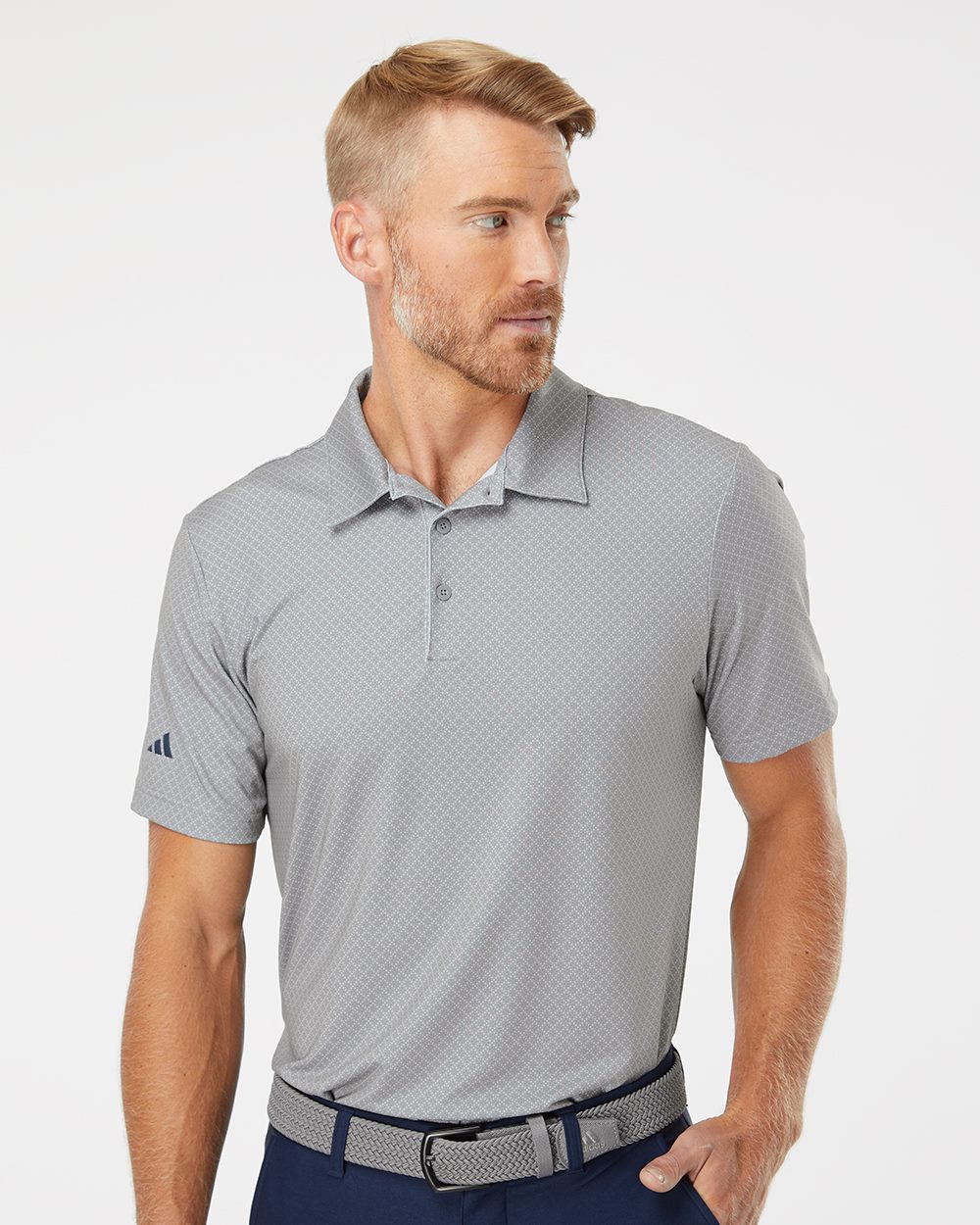 Adidas Men's Ultimate365 Diamond Dot Print Polo - Adidas A498