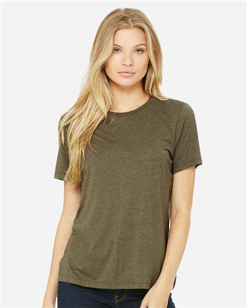 Bella + Canvas 6413 Women’s Relaxed Fit Triblend Tee