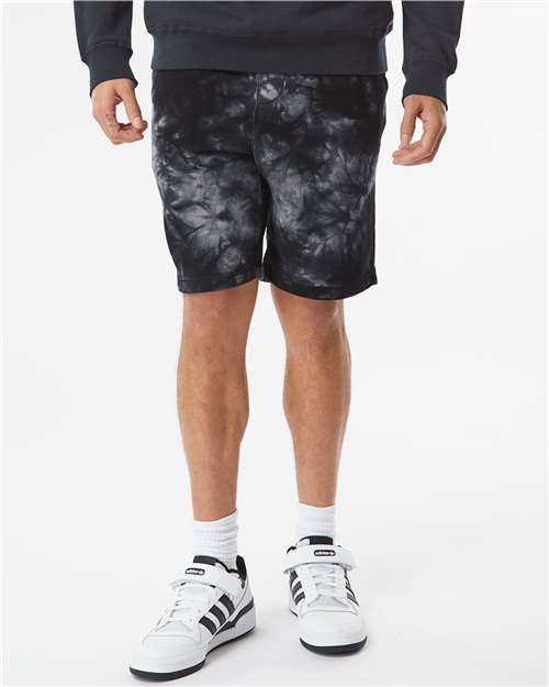 Independent Trading Co. Unisex Tie-Dyed Fleece Shorts - Independent Trading Co. PRM50STTD