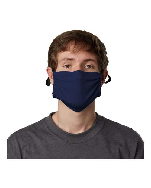 Hanes 2-Ply Cotton Pocket Face Mask - Hanes MKPKCR