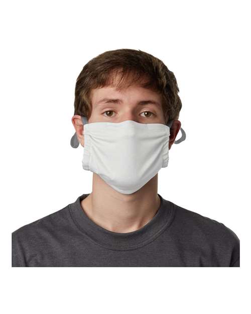 Hanes 2-Ply Cotton Pocket Face Mask - Hanes MKPKCR