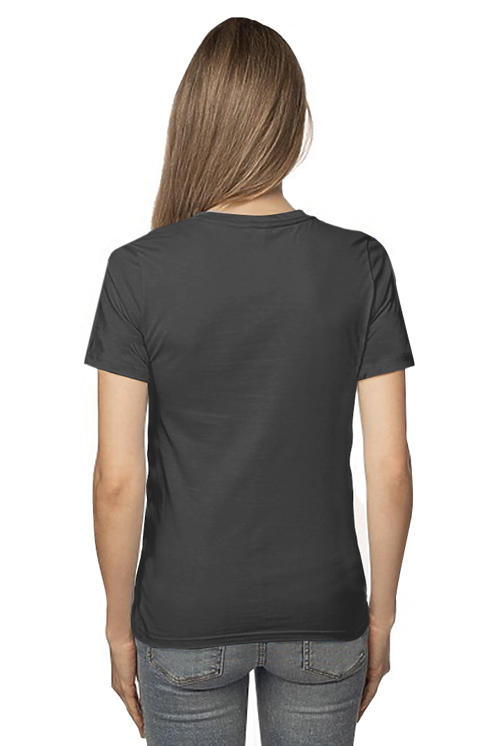 Royal Apparel 95001W Women's Organic RPET Short Sleeve Tee - Falcon Grey