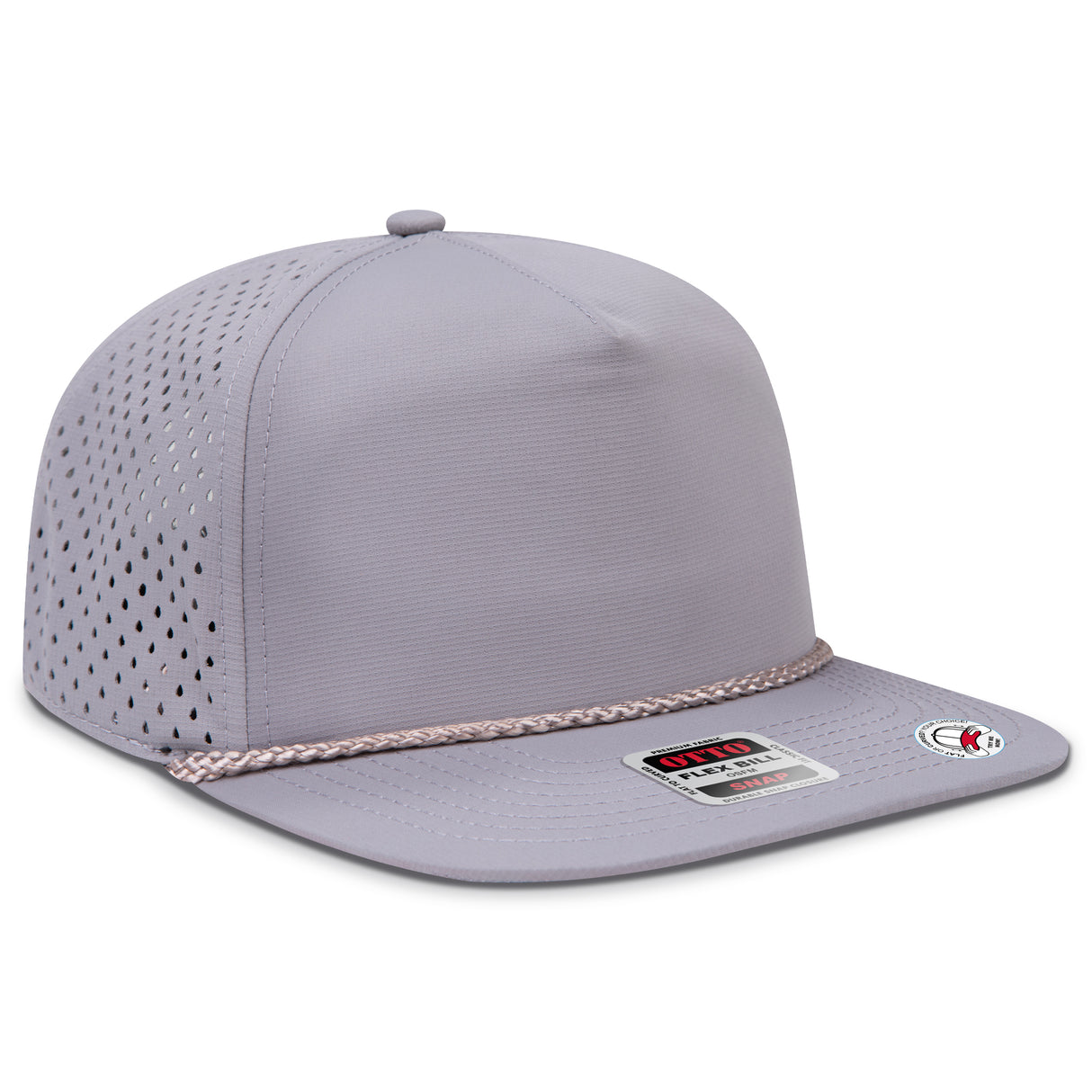 OTTO CAP® OTTO SNAP 5 Panel Pro Style Snapback Hat OTTO 9505-1