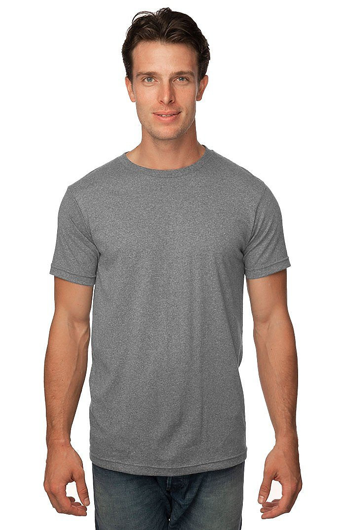 Royal Apparel 95051 Unisex Organic RPET Tee - Heather Ash