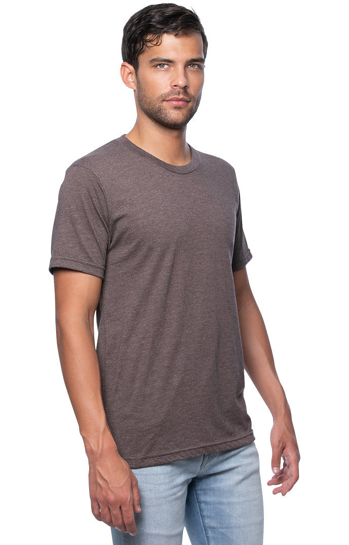 Royal Apparel 95051 Unisex Organic RPET Tee - Heather Bark