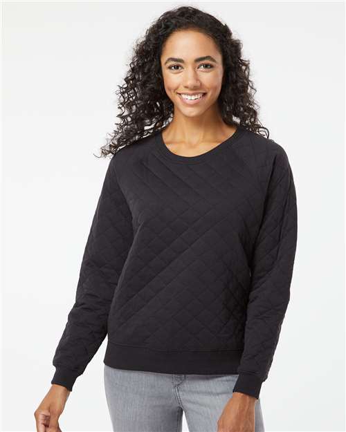 Boxercraft Women's Quilted Crewneck Pullover - Boxercraft R08