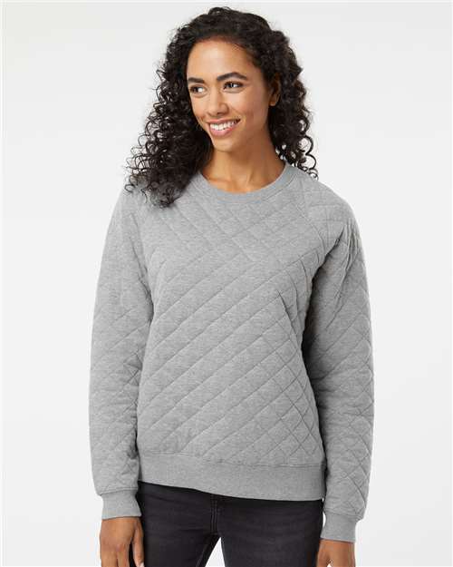 Boxercraft Women's Quilted Crewneck Pullover - Boxercraft R08