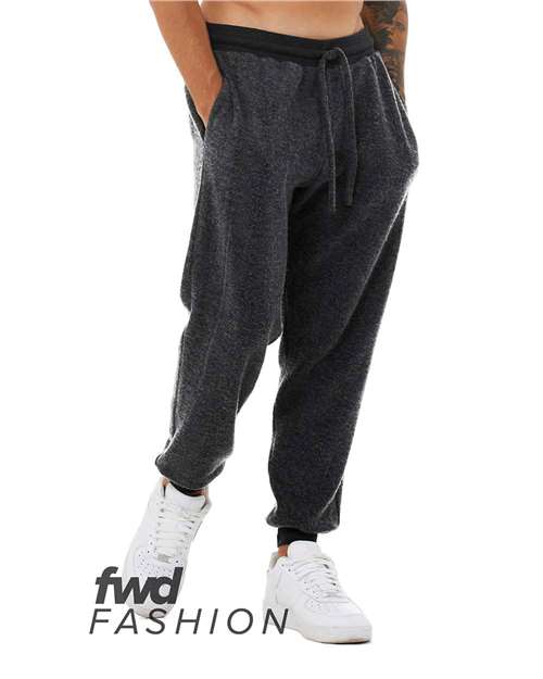 BELLA + CANVAS Unisex FWD Fashion Sueded Fleece Joggers - BELLA + CANVAS 3327