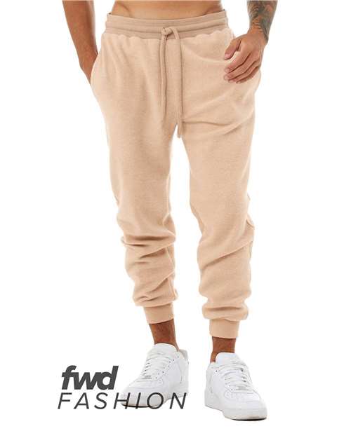 BELLA + CANVAS Unisex FWD Fashion Sueded Fleece Joggers - BELLA + CANVAS 3327