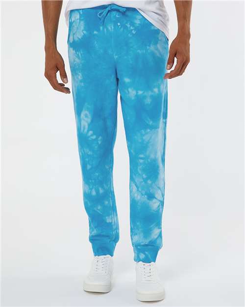 Independent Trading Co. Unisex Tie-Dyed Fleece Sweatpants - Independent Trading Co. PRM50PTTD