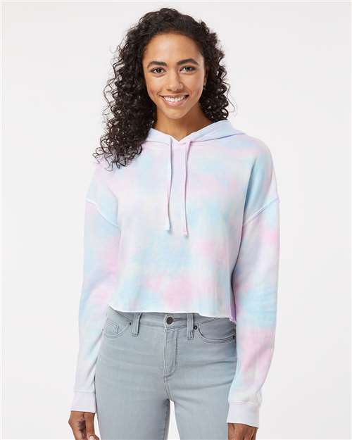 Independent Trading Co. Women’s Lightweight Crop Hooded Sweatshirt - Independent Trading Co. AFX64CRP