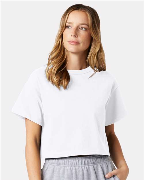 Champion T453W Women's Heritage Jersey Crop T-Shirt