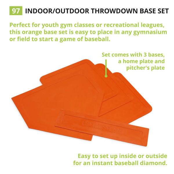 INDOOR/OUTDOOR THROWDOWN BASE SET WHITE