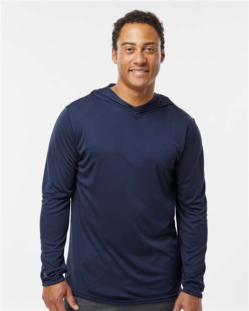 Holloway Men's Momentum Hooded Long Sleeve T-Shirt - Holloway 222830
