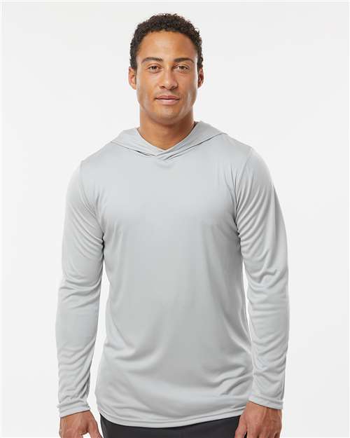 Holloway Men's Momentum Hooded Long Sleeve T-Shirt - Holloway 222830