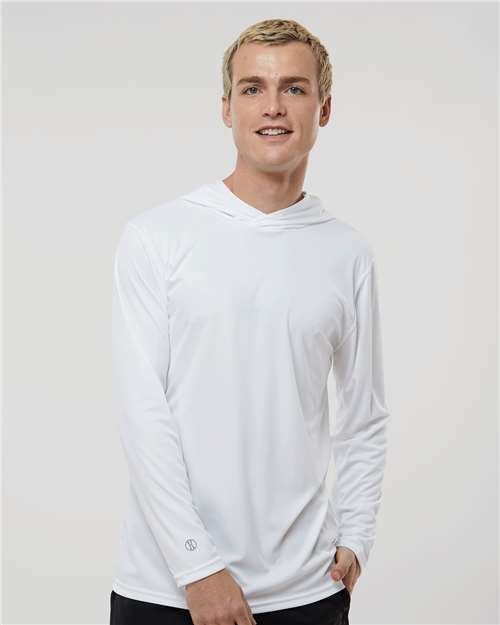 Holloway Men's Momentum Hooded Long Sleeve T-Shirt - Holloway 222830
