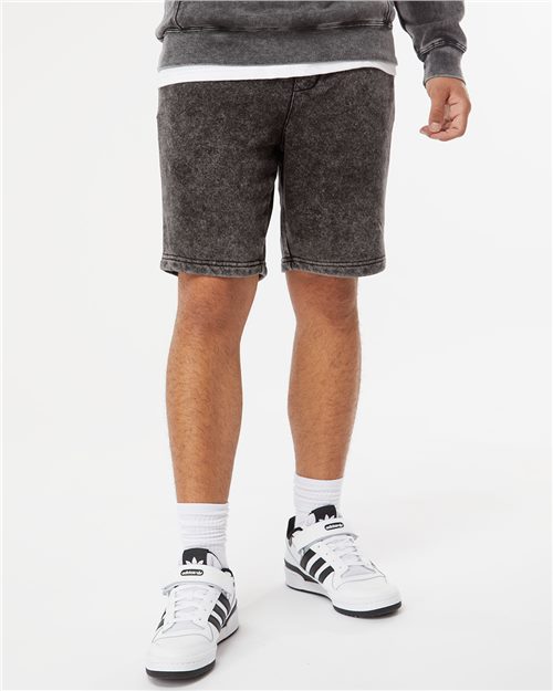 Independent Trading Co. Unisex Mineral Wash Fleece Shorts - Independent Trading Co. PRM50STMW