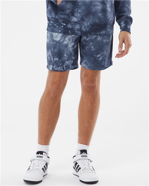 Independent Trading Co. Unisex Tie-Dyed Fleece Shorts - Independent Trading Co. PRM50STTD