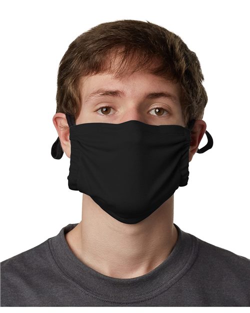 Hanes 2-Ply Cotton Pocket Face Mask - Hanes MKPKCR