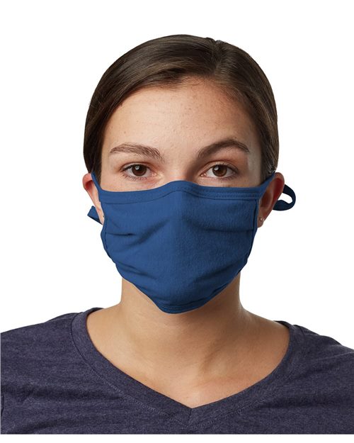 Hanes X-Temp™ 2-Ply Adjustable Face Mask - Hanes BMSKAR