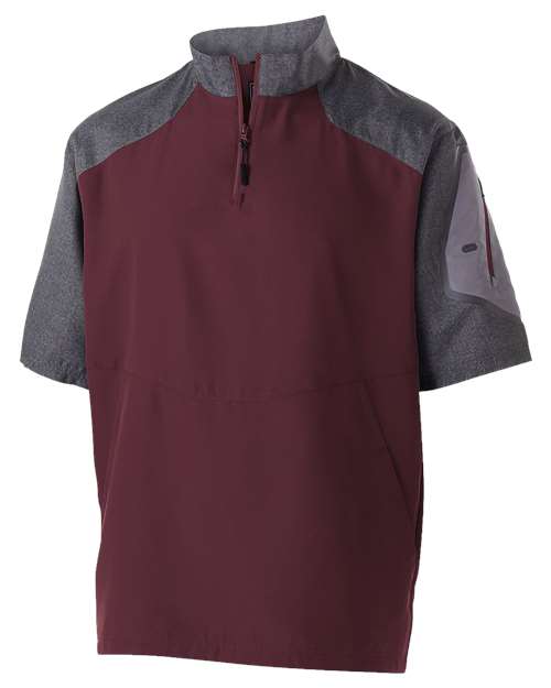 Holloway Unisex Raider Short Sleeve Quarter-Zip Pullover - Holloway 229545