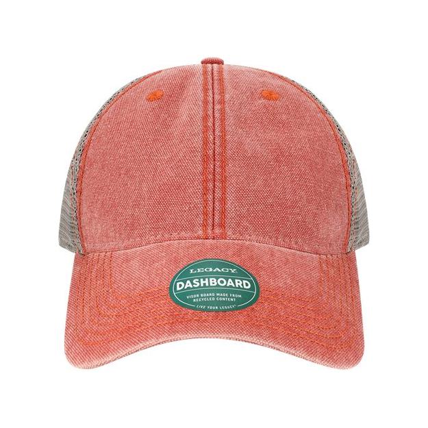 LEGACY Dashboard Trucker Cap - LEGACY DTA LEGACY Nantucket Red/ Grey Adjustable