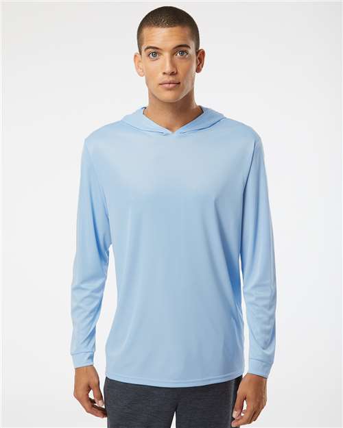 Paragon Unisex Bahama Performance Hooded Long Sleeve T-Shirt - Paragon 220