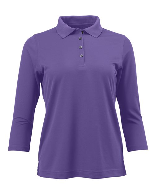 Paragon Women's Lady Palm Three-Quarter Sleeve Polo - Paragon 120