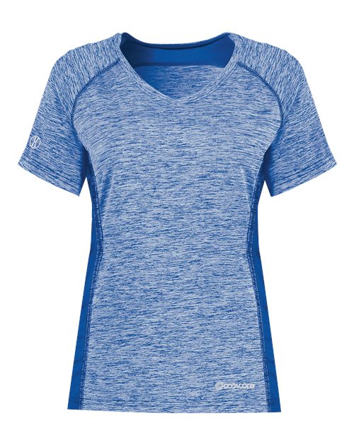 Holloway Women's Electrify CoolCore® V-Neck T-Shirt - Holloway 222771
