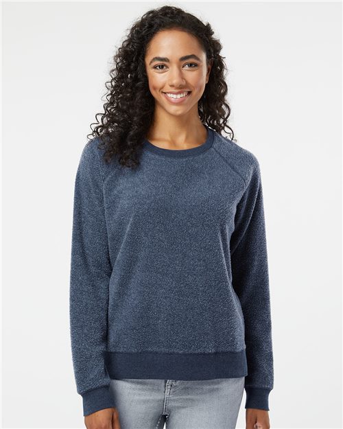 Boxercraft Women's Fleece Out Crewneck Pullover - Boxercraft K01